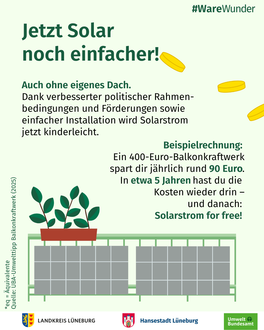 Jetzt Solar noch einfacher