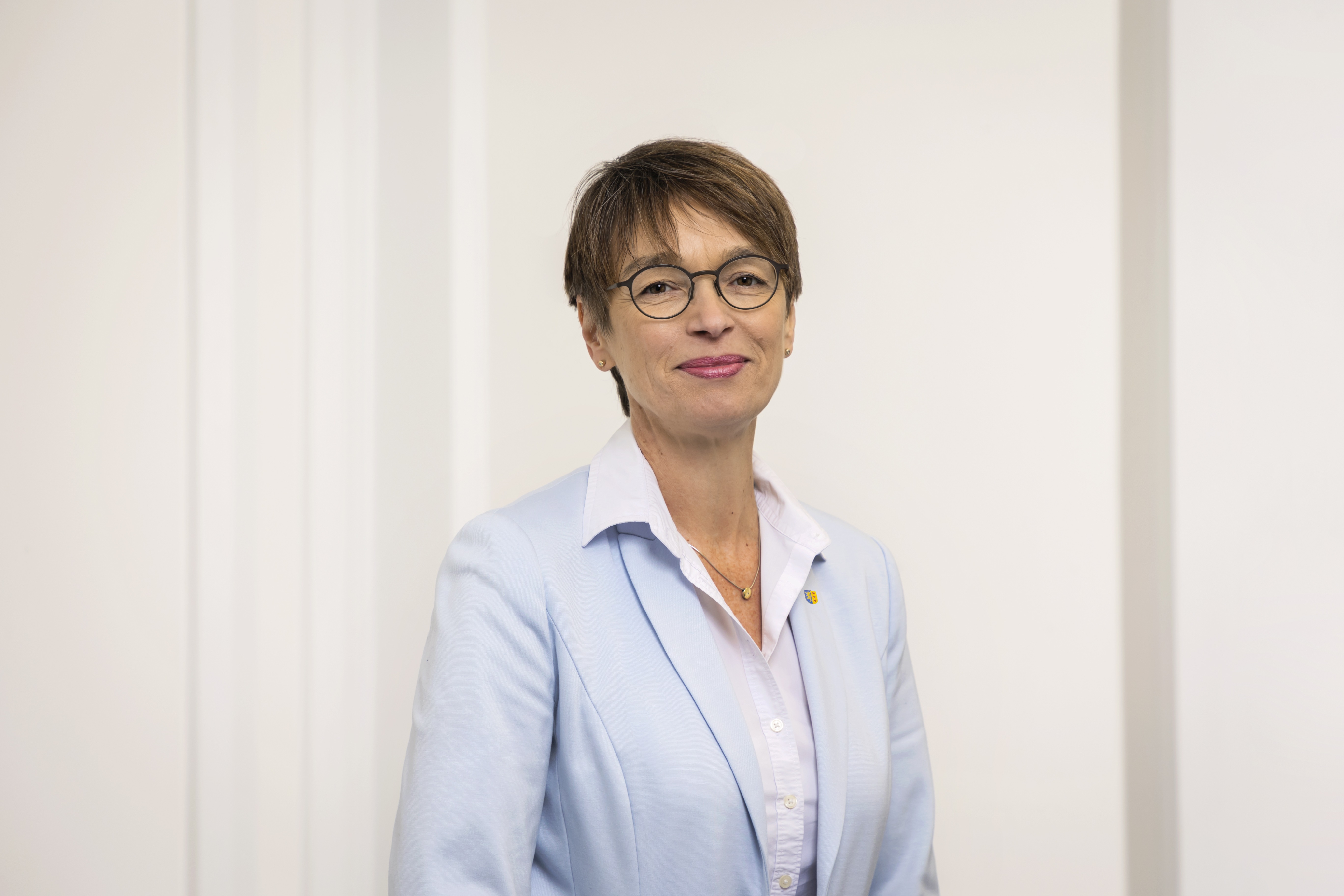 Die Erste Kreisrätin, Yvonne Hobro.