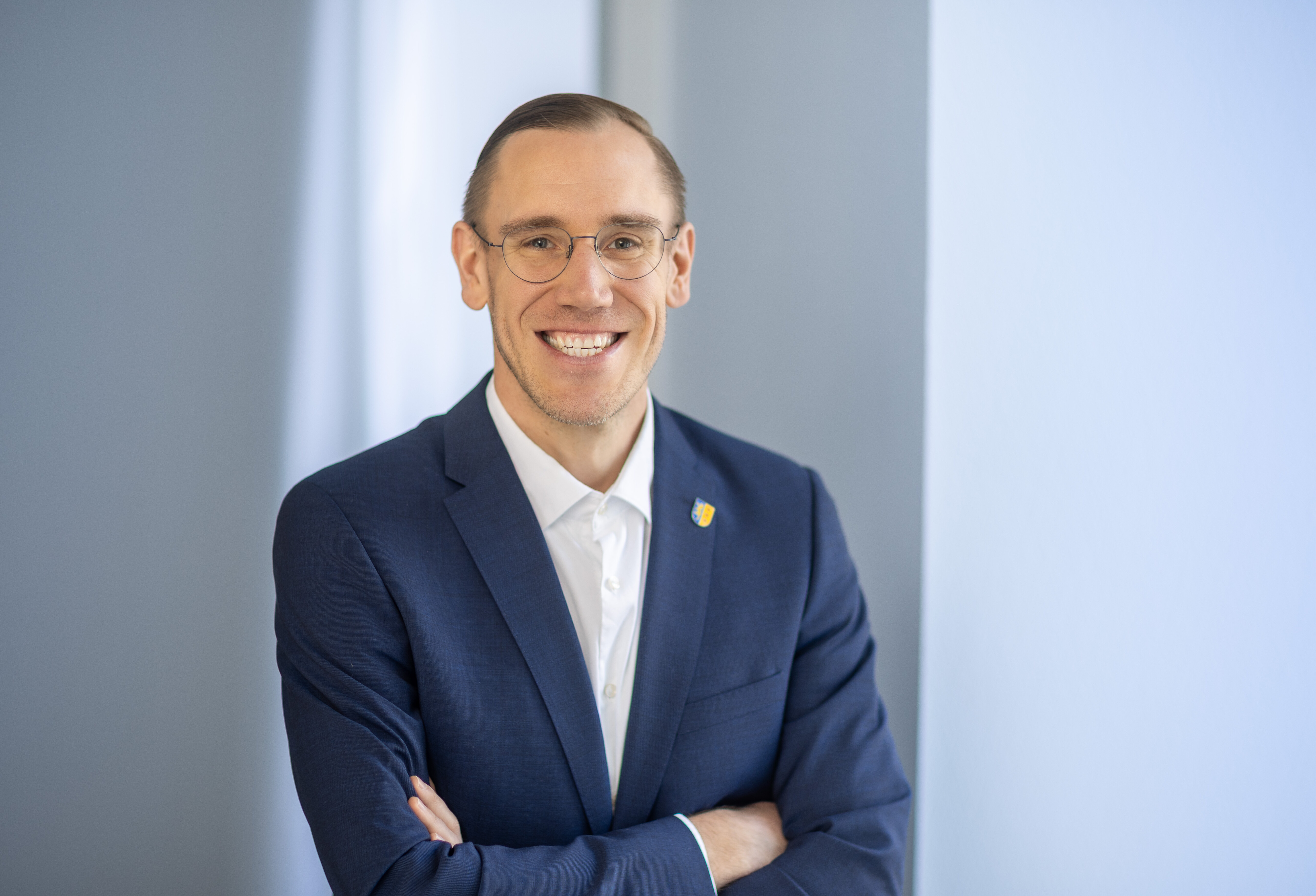 Sebastian Brandt leitet das Büro des Landrats.