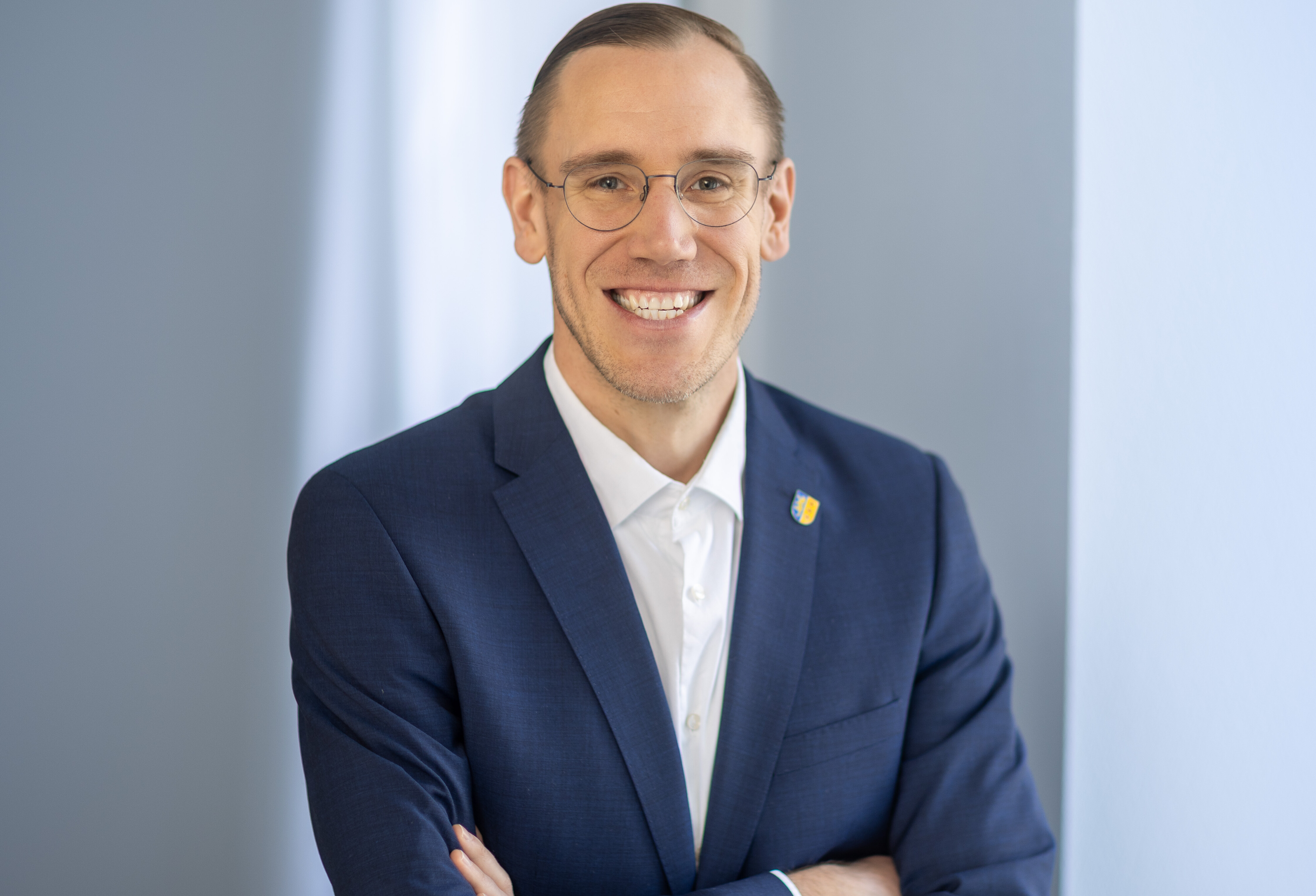 Sebastian Brandt leitet das Büro des Landrats.