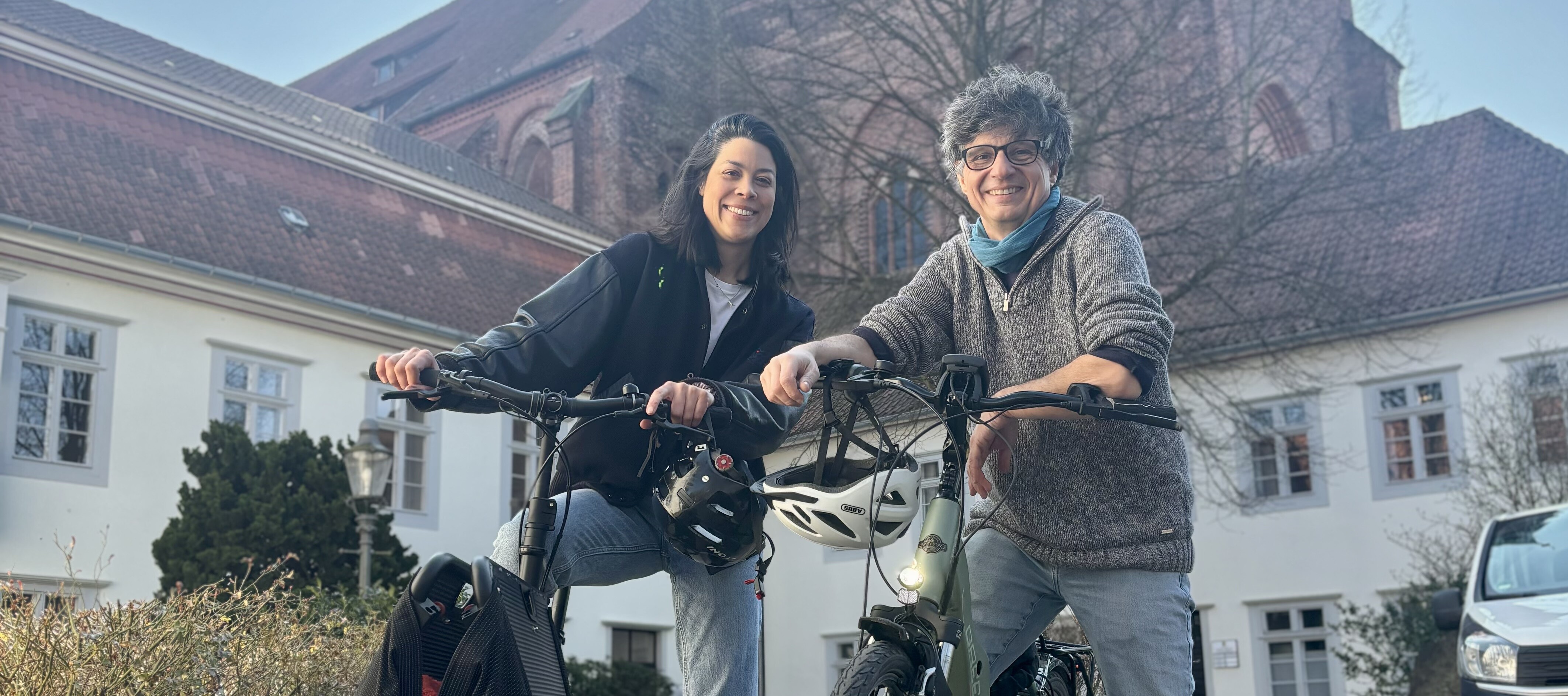 Mitarbeitende vom Landkreis Lüneburg engagieren sich für das Radfahren