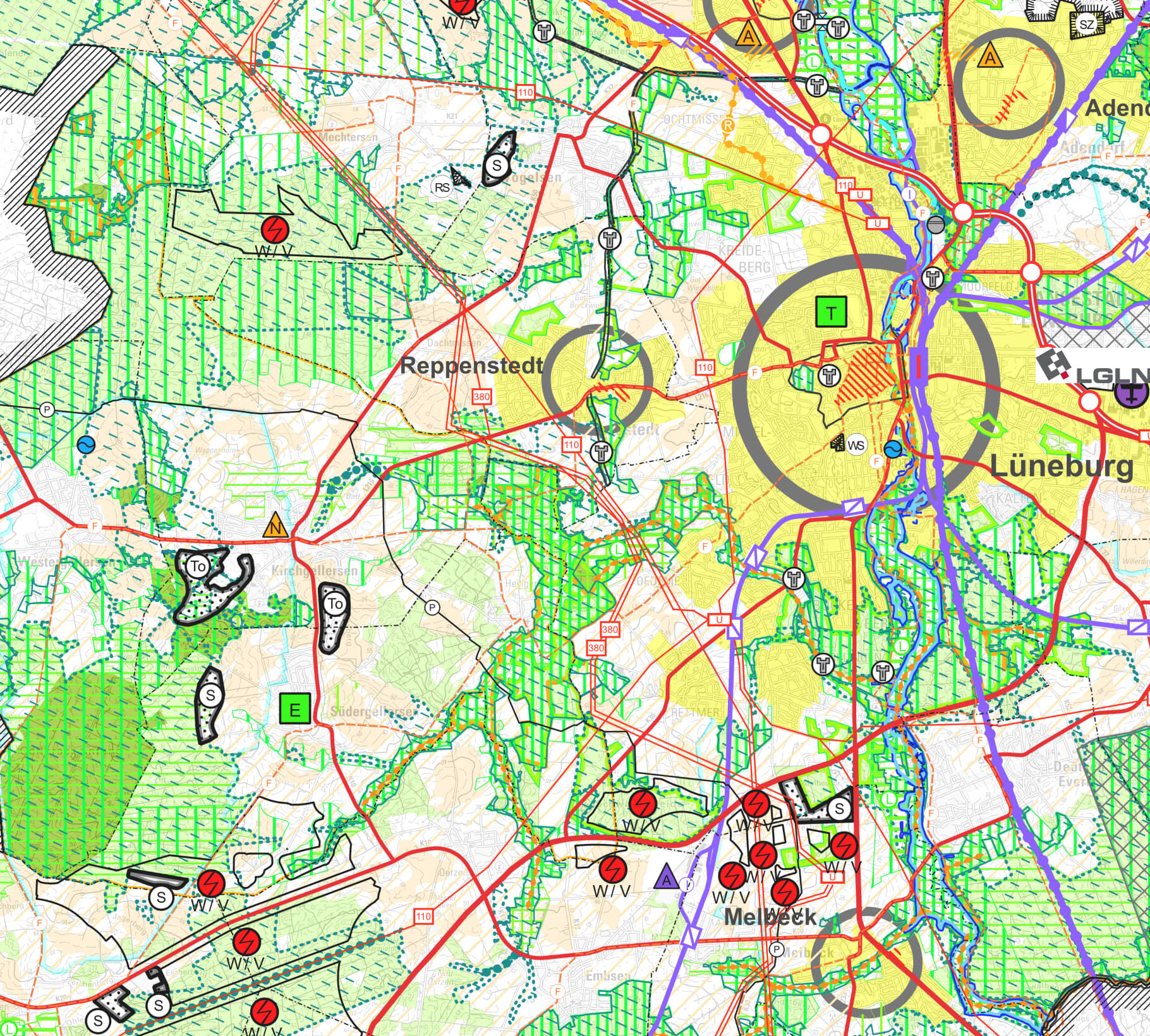 Das Foto zeigt einen Ausschnitt aus dem RROP.